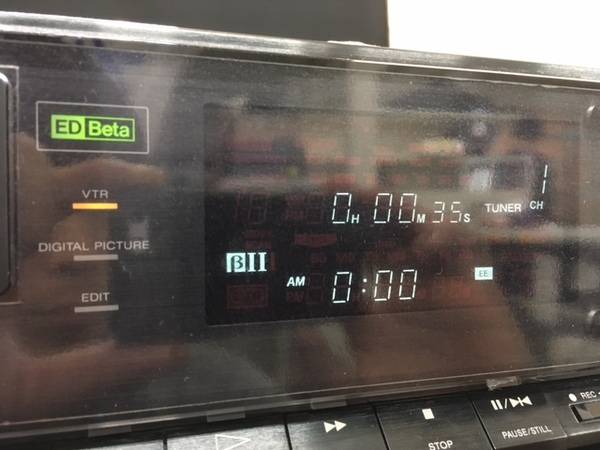 SONY のEDベータデッキ EDV-9000を入荷!!!【町田店】|2017年 SONY のEDベータデッキ EDV-9000を入荷!!!【町田店】|2017年