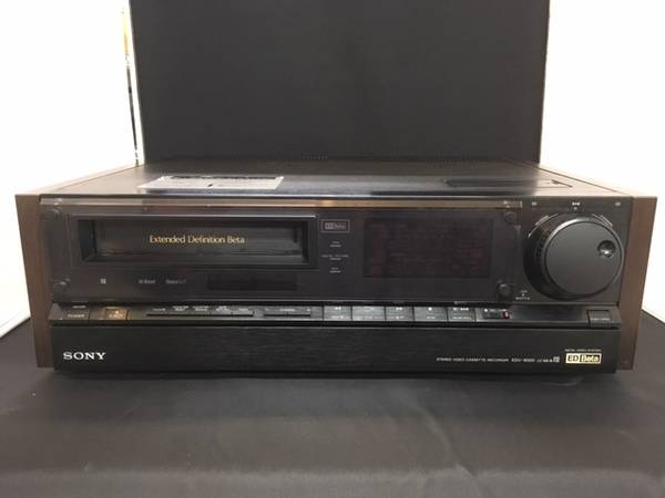 SONY のEDベータデッキ EDV-9000を入荷!!!【町田店】|2017年 SONY のEDベータデッキ EDV-9000を入荷!!!【町田店】|2017年