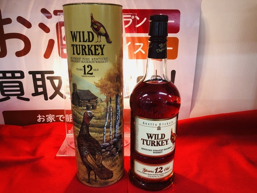 旧ボトル】ワイルドターキー 12年 750ml入荷いたしました