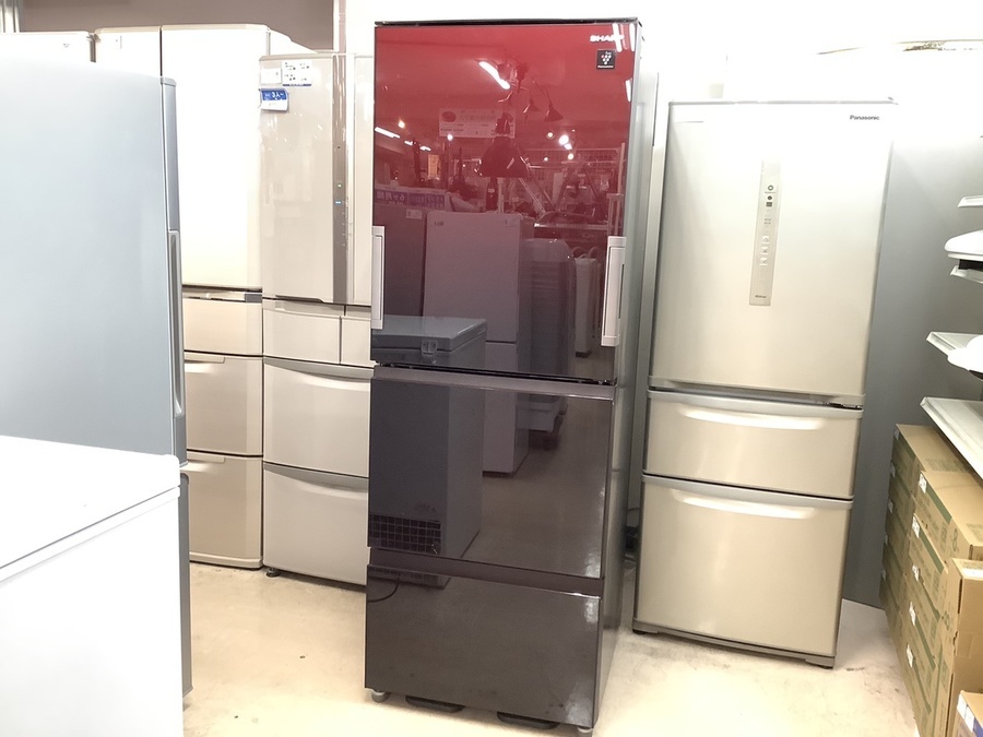 SHARP - ★たかよし18★3ドア冷蔵庫★シャープ★送料込み 人気カラー】高年式国内メーカー！SHARP(シャープ)の3ドア冷蔵庫