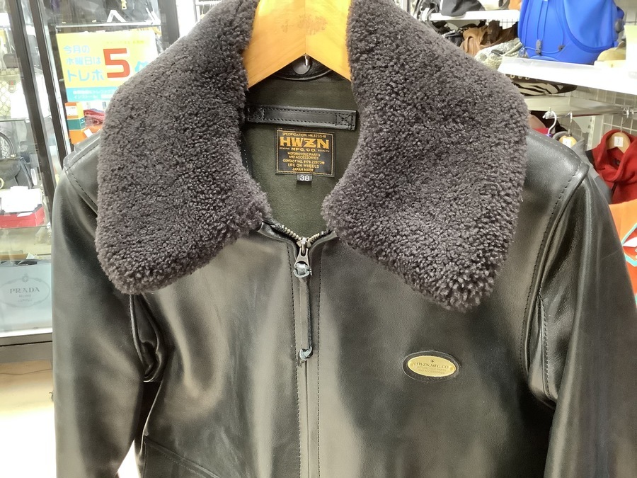 定価約20万　hwzn.mfg wg-1 レザージャケット HWZN.MFG.CO. - WG-1 LEATHER JACKET(ANILIN HORSE) - CANVAS CLOTHING
