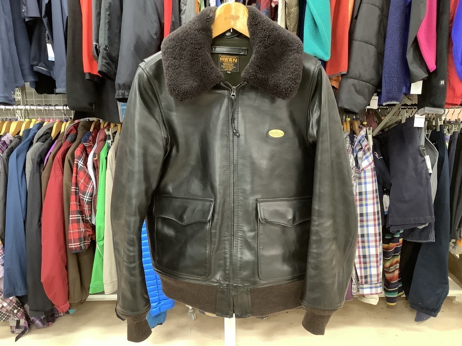 レアアイテム】HWZN.MFG.CO WG-1レザージャケットが入荷致しました