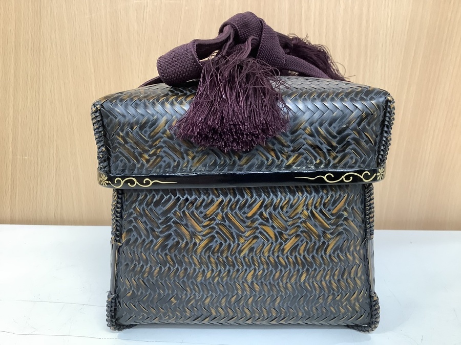 御所篭　和田青竺 茶道具】 和田菁竺（わだしょうじく）さん作 御所籠 が入荷しました