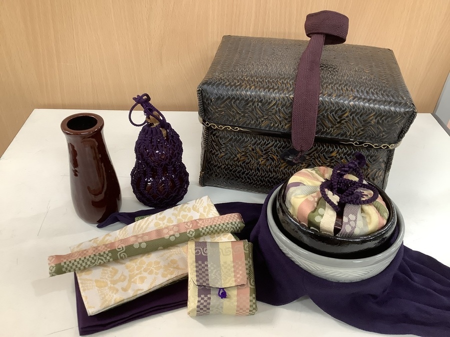 茶道具】 和田菁竺（わだしょうじく）さん作 御所籠 が入荷しま