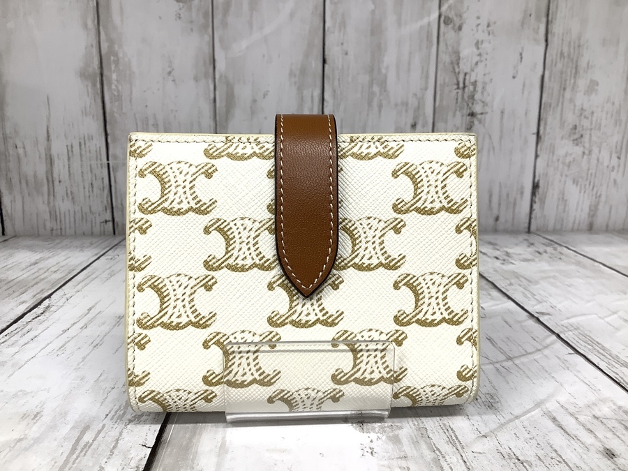 CELINE（セリーヌ）スモールストラップウォレット トリオンフ