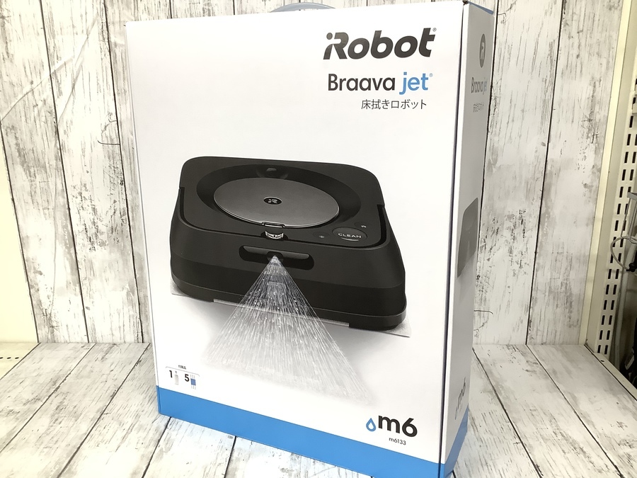 【未使用品】ブラーバジェット m6 i Robot Braava jet iRobot アイロボット Braava ブラーバジェット m6
