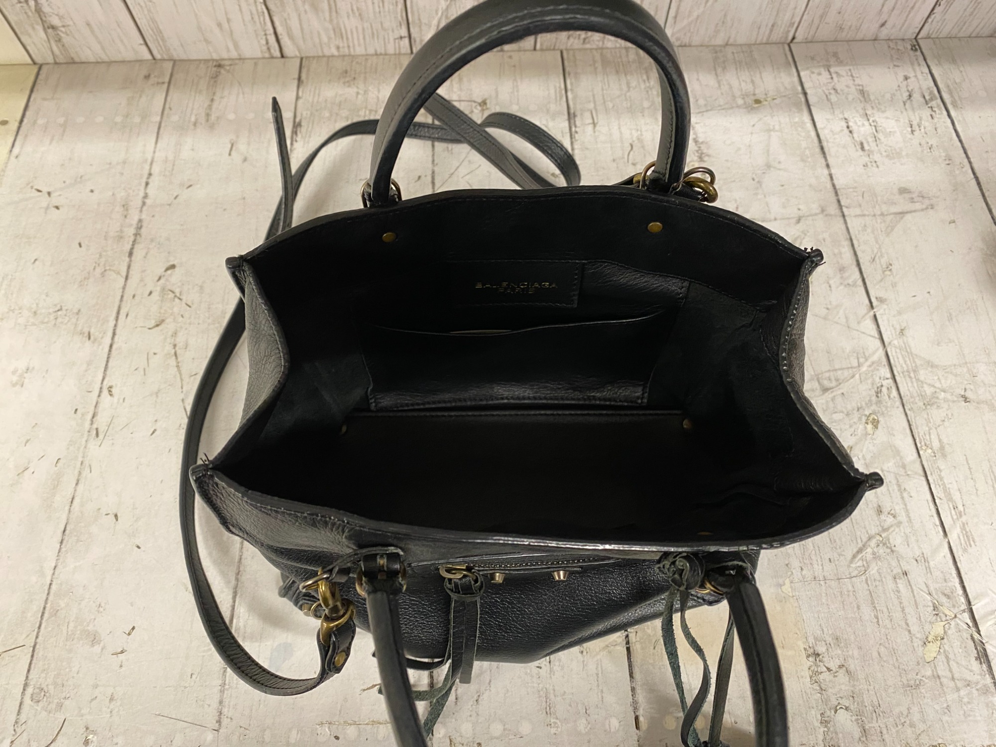 バレンシアガ BALENCIAGA ショルダー2wayハンドバッグ ペーパーミニ