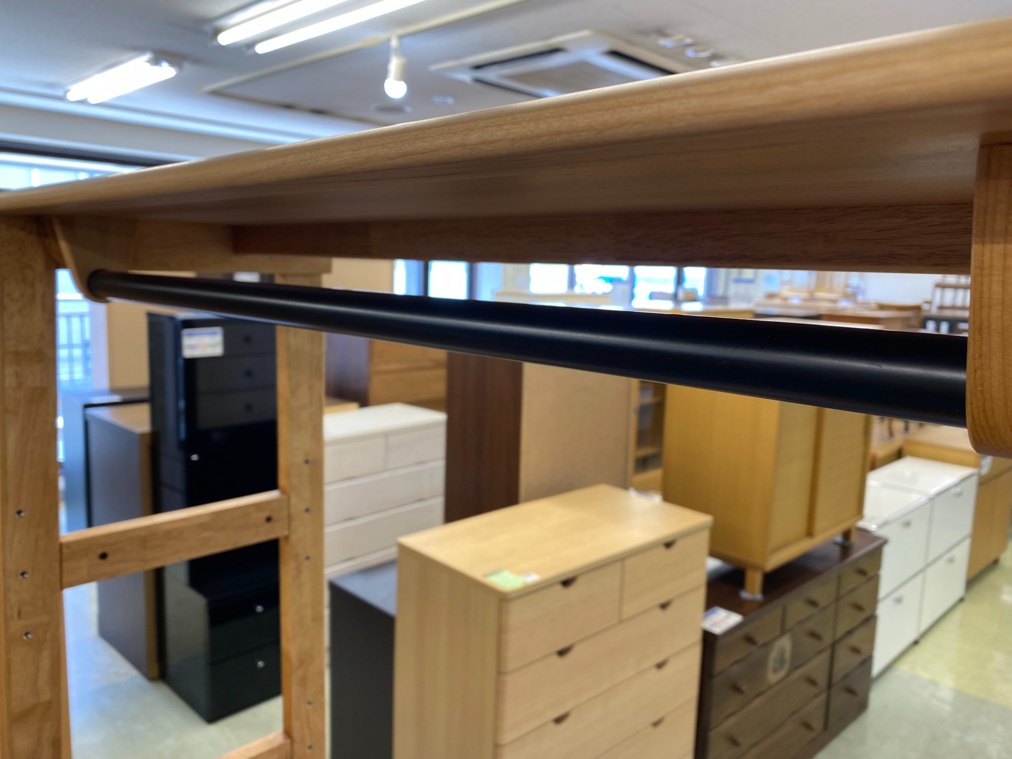 ニトリ　ワードローブ　アルナス２　ブラウン　天然木 楽天市場】ワードローブ (アルナス2 幅85.5cm LBR) ニトリ 【配送員