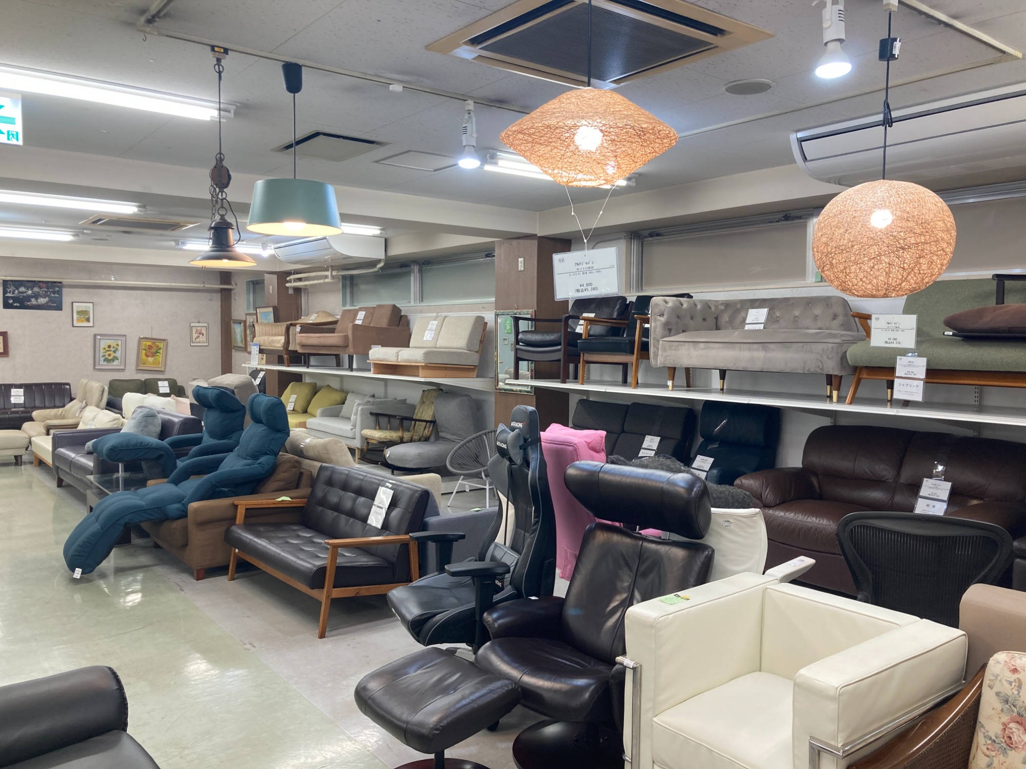 UNICO】 2人掛けソファ 【トレファク町田店】