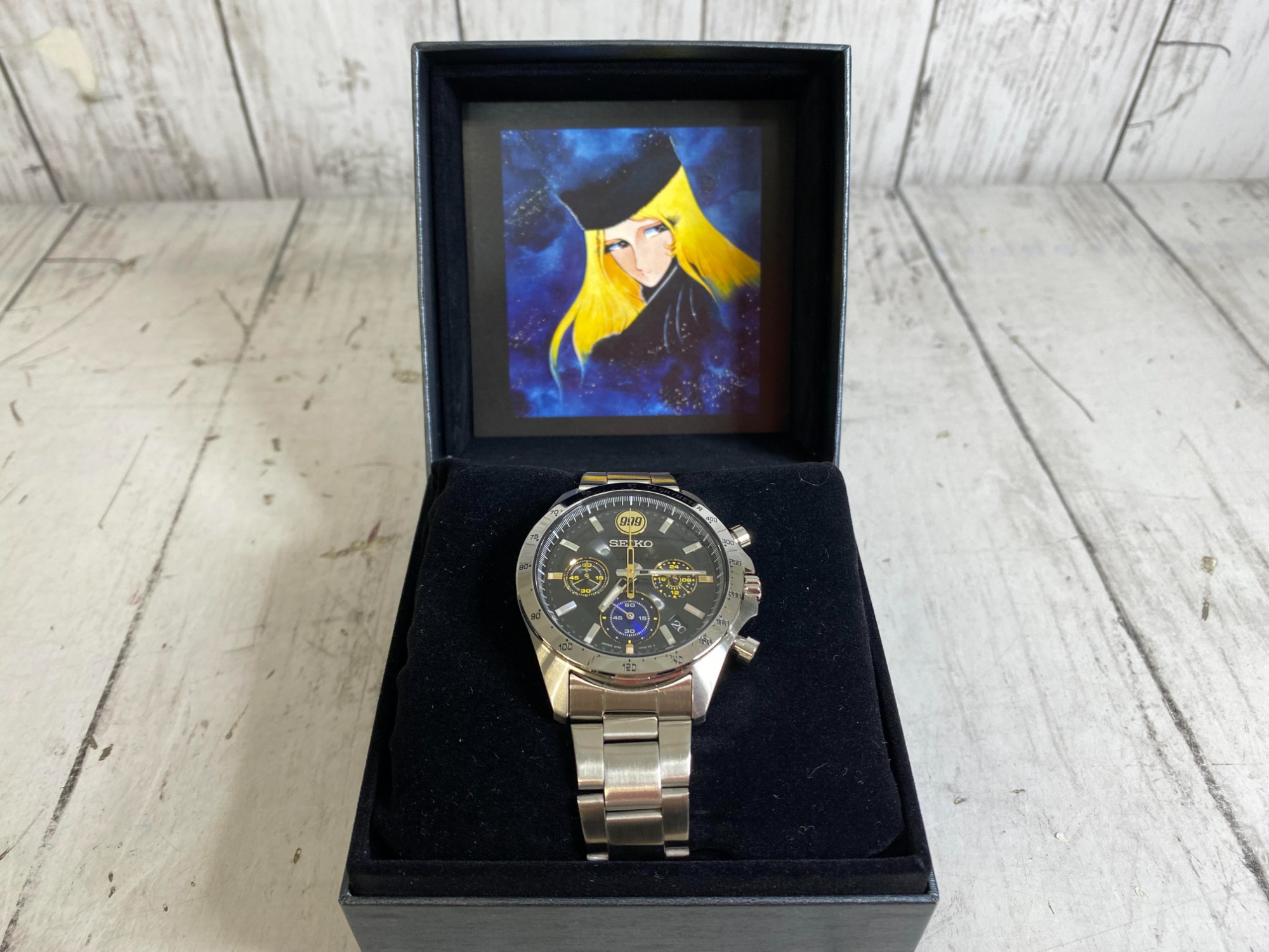 銀河鉄道999 45周年記念 SEIKO 腕時計 セイコー ウォッチ 銀河鉄道999』の誕生45周年を祝して 999号をイメージしたセイコーの