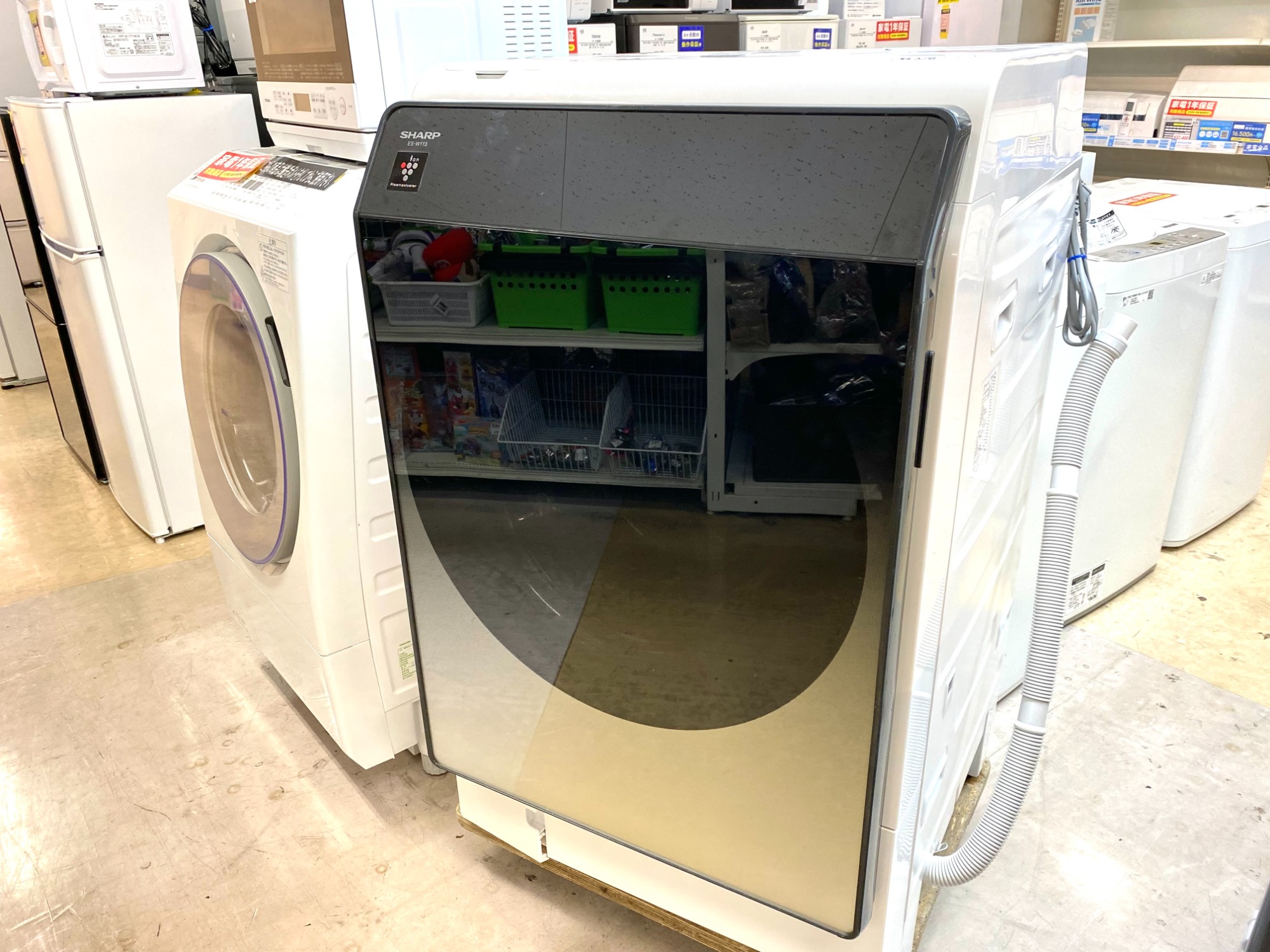 SHARP(シャープ)のドラム式洗濯機が買取入荷致しました！！｜2024年07 