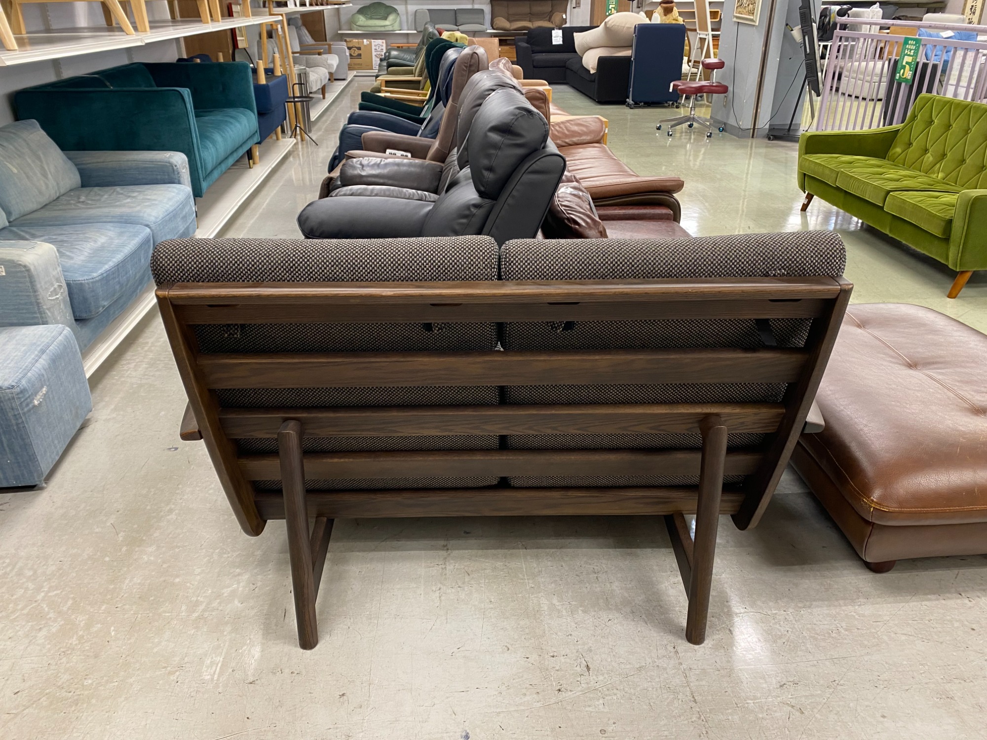 【BY REUSE 霧島国分新町店 出張買取•見積完全無料¥0】 KASHIMA 2人掛けソファー どこよりも高くお買取り！出張買取ならBY REUSEにお任せ！【霧島市