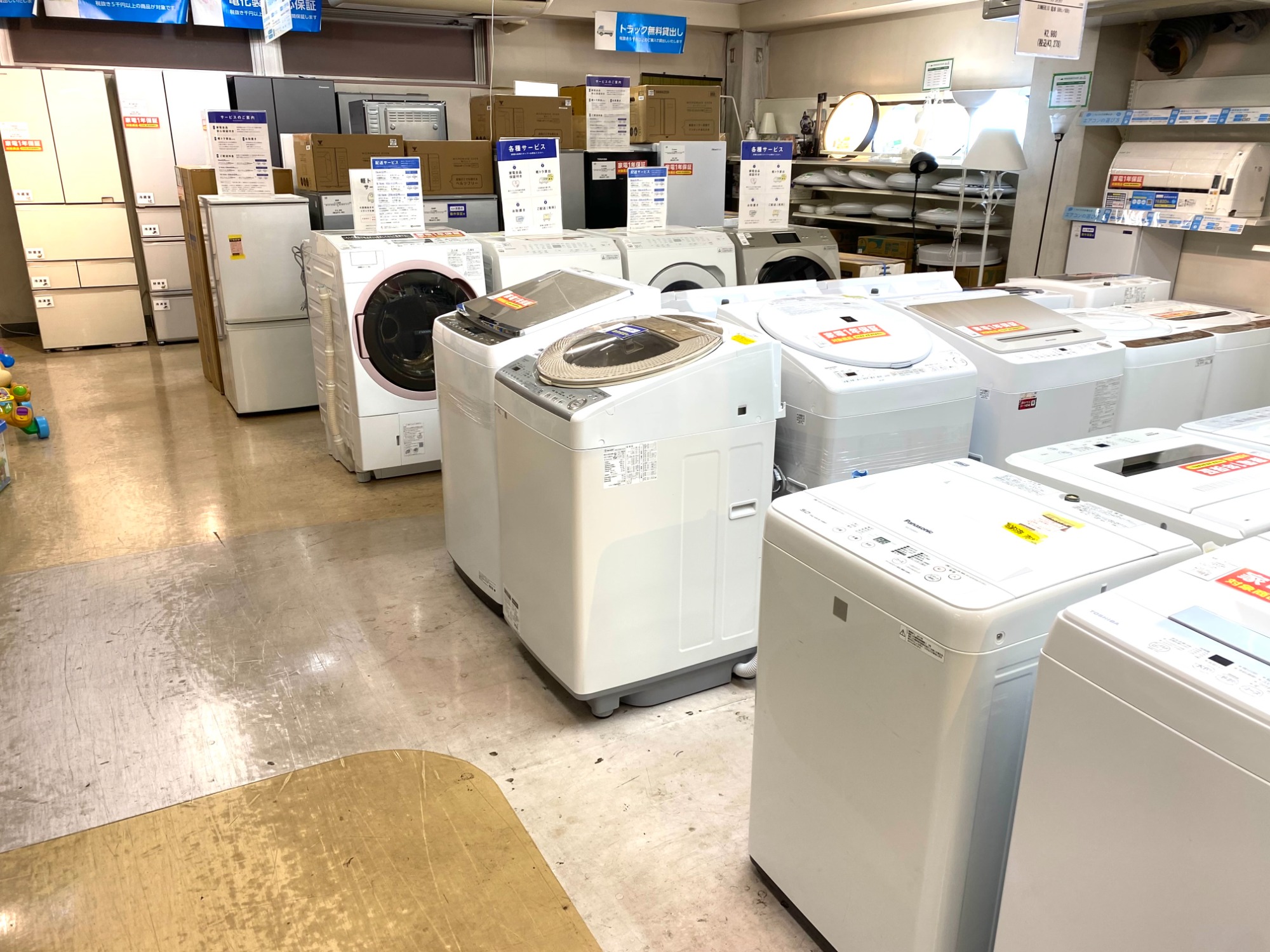 Panasonic(パナソニック)のドラム式洗濯機が買取入荷致しました