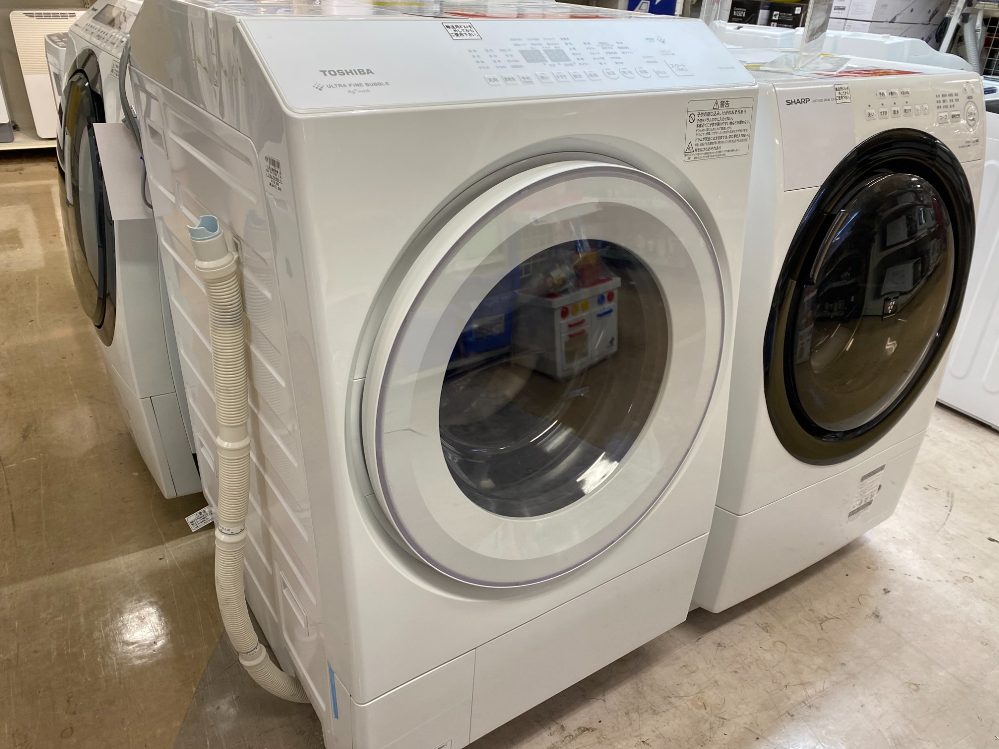 【トレファク神戸新長田】TOSHIBAの2019年製全自動洗濯機入荷しました!!【取りに来れる方限定】 TOSHIBA】タッチパネル採用のドラム式洗濯乾燥機入荷！｜2019年