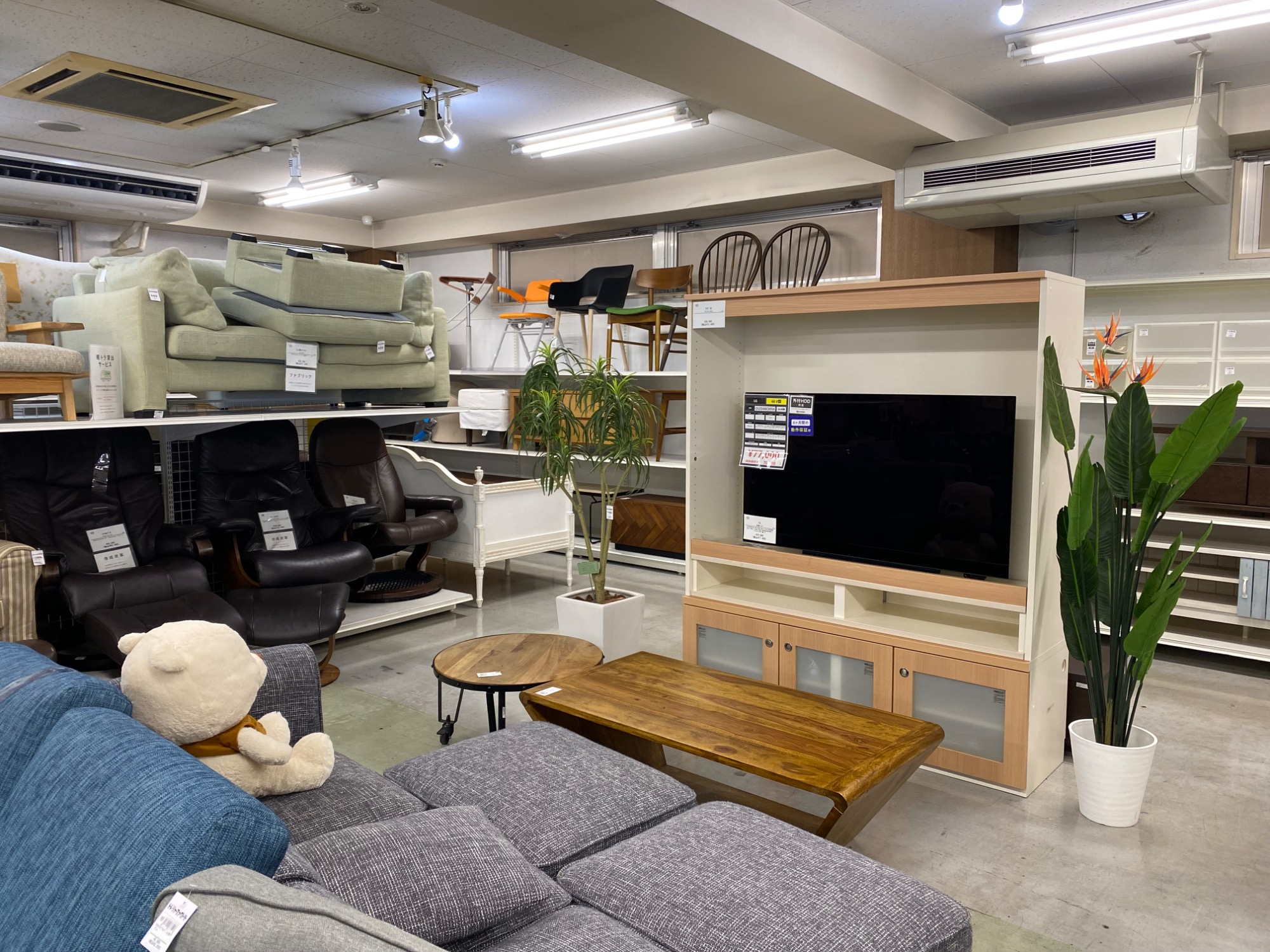 カウチソファ 【トレファク町田店】 カウチソファー グレー×ブラック｜トレファクONLINE