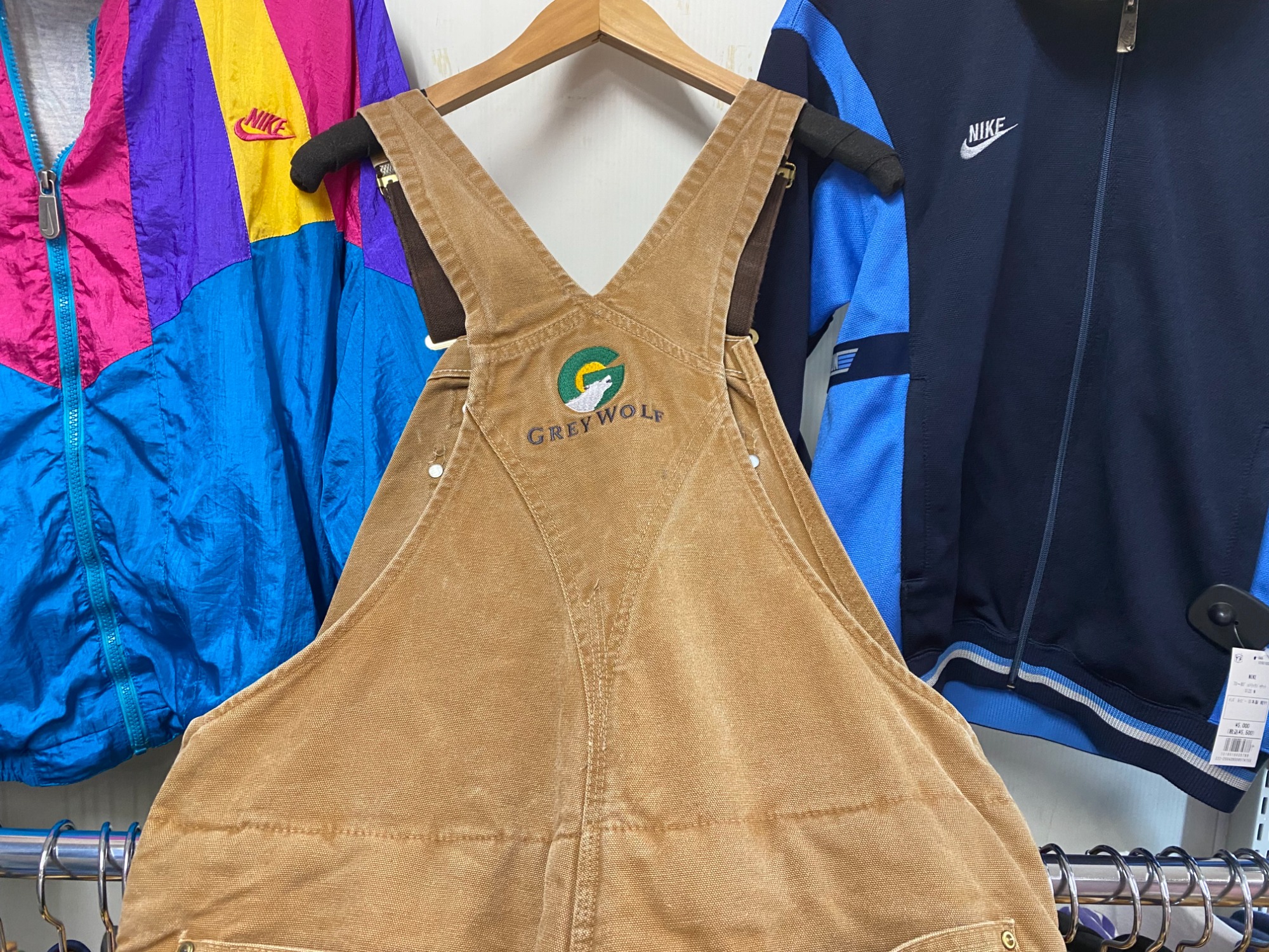 カーハート ダブルニー  人気カラー  オーバーオール  アメカジ  美品 80年代 ビンテージ USA製 Carhartt カーハート ダック地