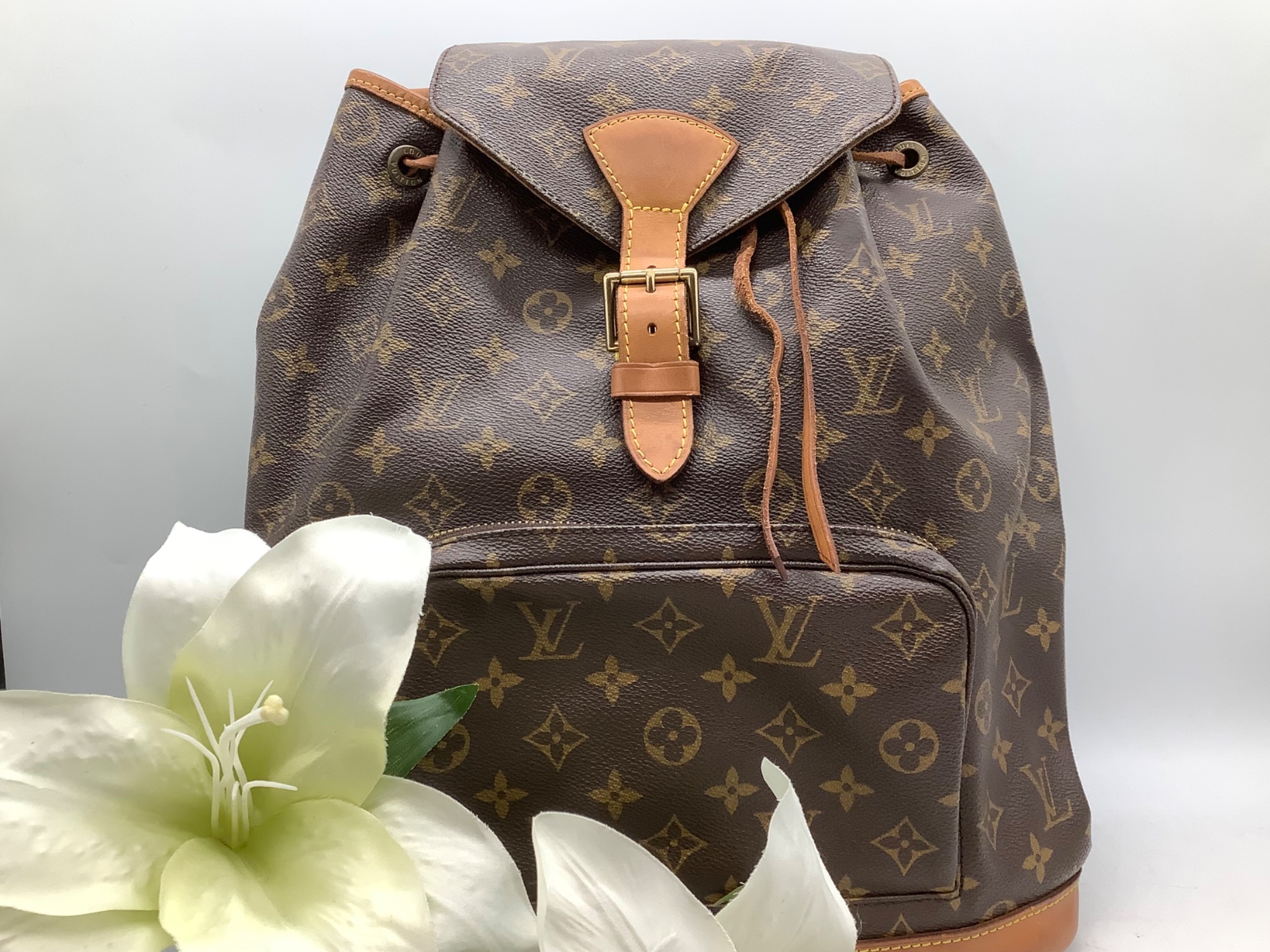 LOUIS VUITTONのリュック『モンスリGM』を買取入荷いたしました