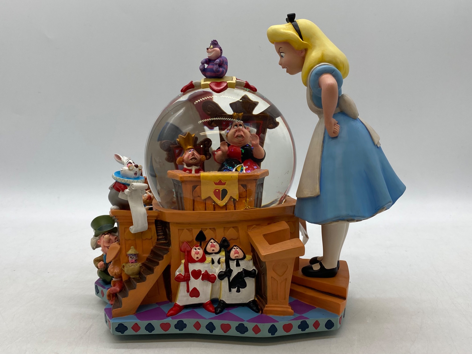 訳あり　　激レア‼︎ 不思議の国のアリス　スノードーム オルゴール 不思議の国のアリス スノードーム 激レア】不思議の国のアリス スノー