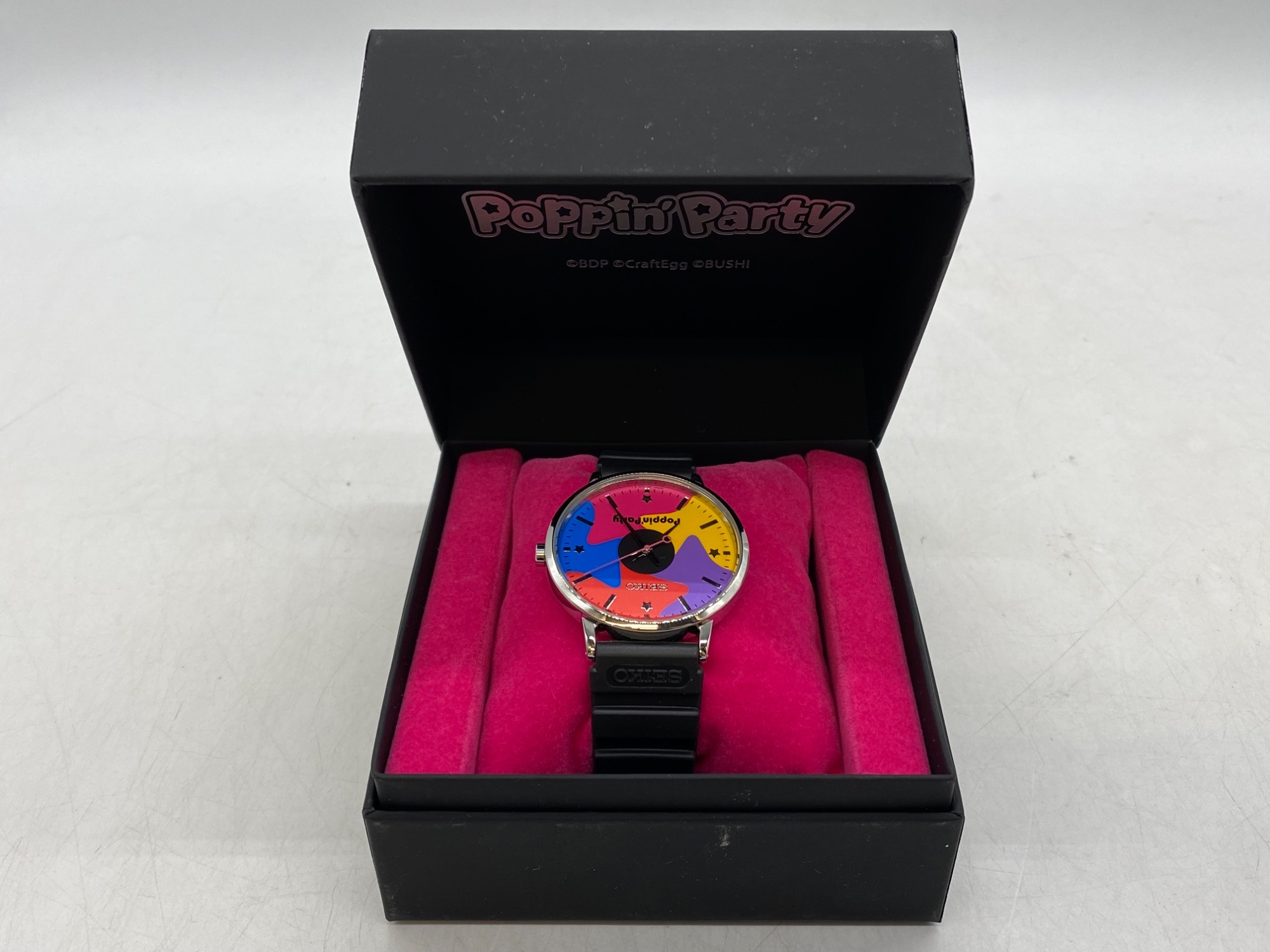 バンドリ！ガールズバンドパーティ！×セイコーコラボウォッチ Poppin