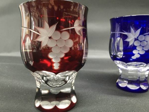 和食器の江戸切子