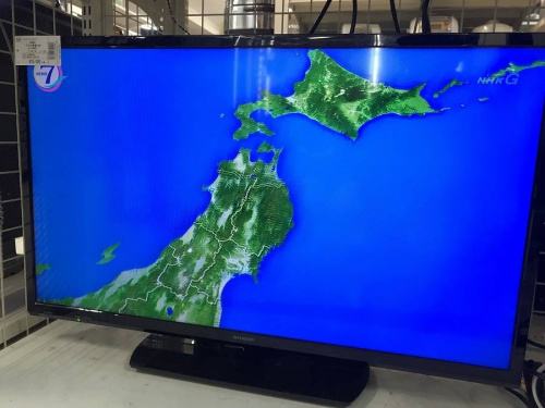デジタル家電の液晶テレビ