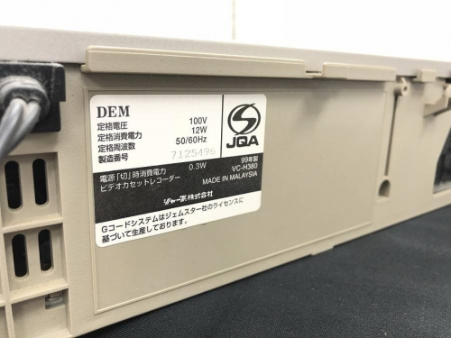 HiFiビデオデッキのSHARP