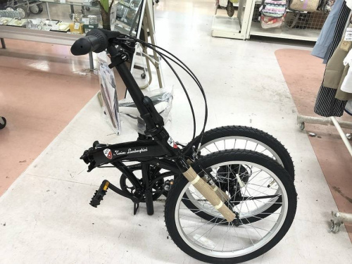 自転車の折りたたみ式