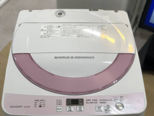 洗濯乾燥機のSHARP