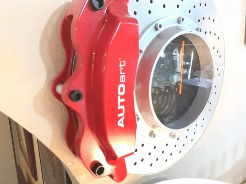 掛け時計のブレーキディスク型