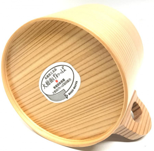 曲げわっぱの曲物カップ