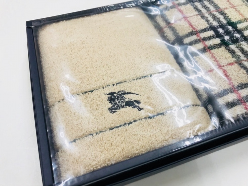 タオルのBURBERRY
