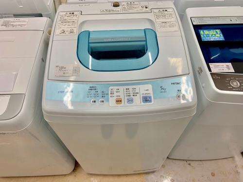生活家電の洗濯機