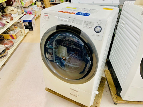 洗濯乾燥機のSHARP