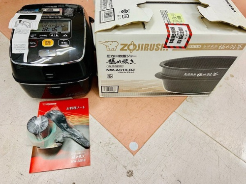 生活家電の炊飯器
