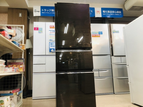 生活家電の冷蔵庫　MITSUBISHI　三菱