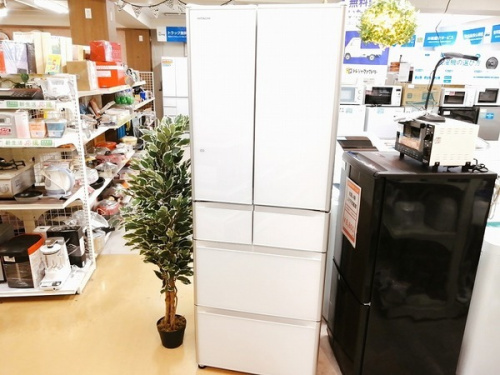 大型冷蔵庫　中古の6ドア冷蔵庫