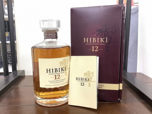ウィスキー　買取のHIBIKI 響　初期ラベル