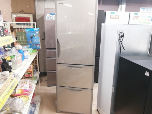 家電　買取　中古の3ドア冷蔵庫　買取