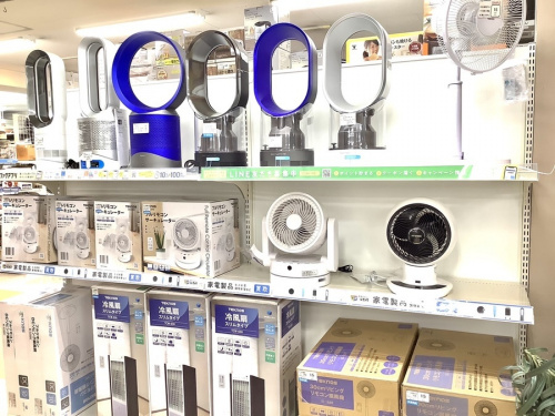 夏物家電 中古 買取の扇風機 除湿器 中古 買取