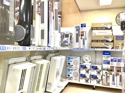 扇風機 除湿器 中古 買取の町田 座間 南町田 玉川学園 成瀬 相模大野 古淵 家電 買取