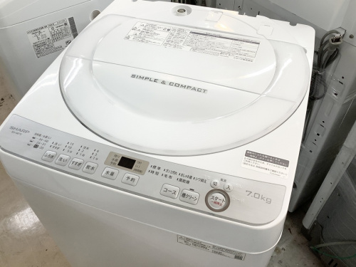 家事家電の洗濯機