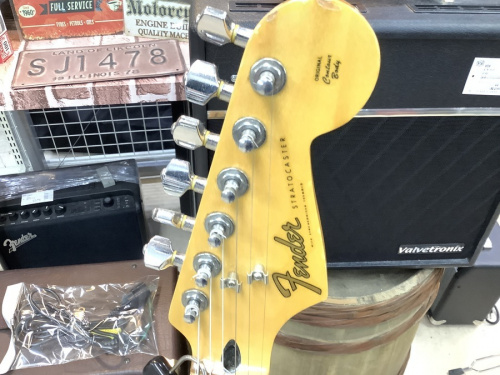 エレキギターのfender japan