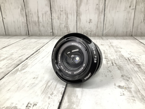 MINOLTAの中古レンズ