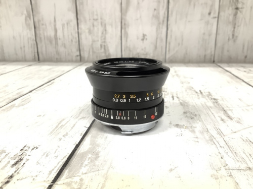 中古レンズのフィルムカメラ