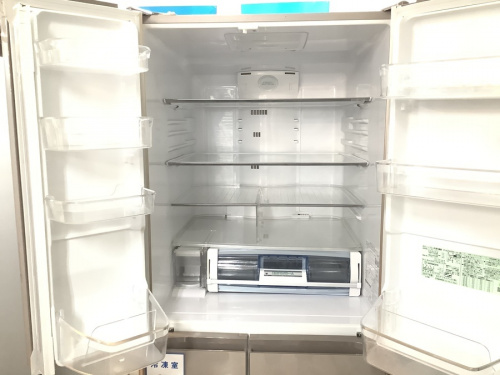 HITACHI（ヒタチ ）6ドア冷蔵庫 R-XG5600G 2017年製が買取入荷