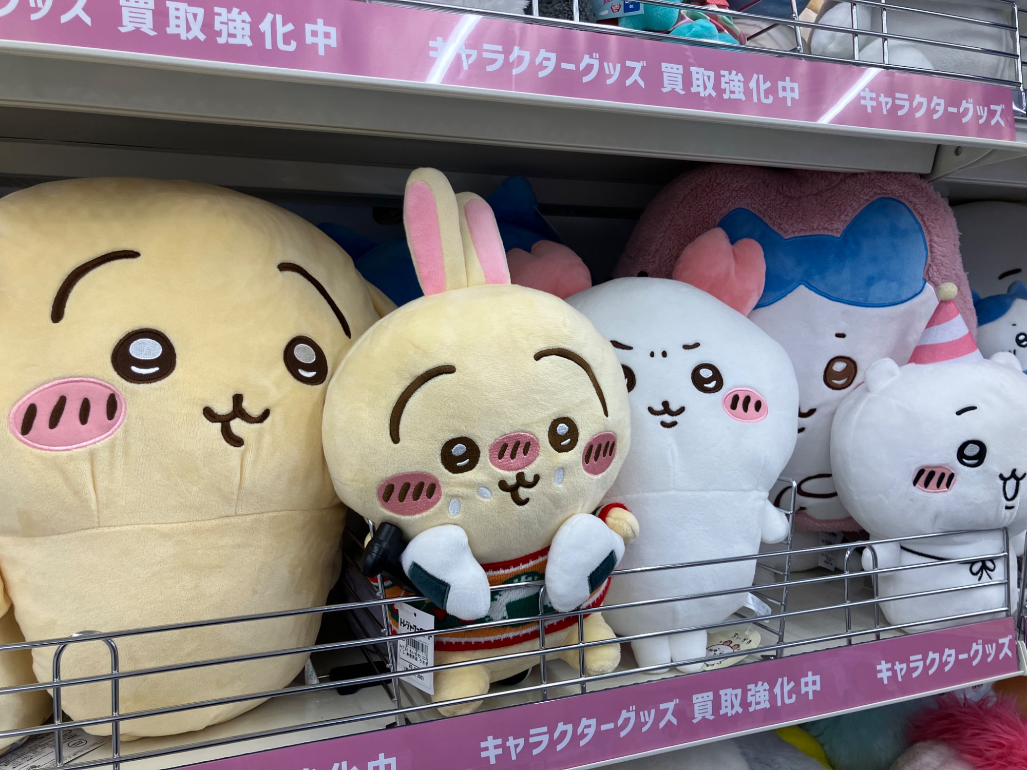 ヌイグルミちいかわワクワクゆうえんちぬいぐるみ（うさぎ）をご