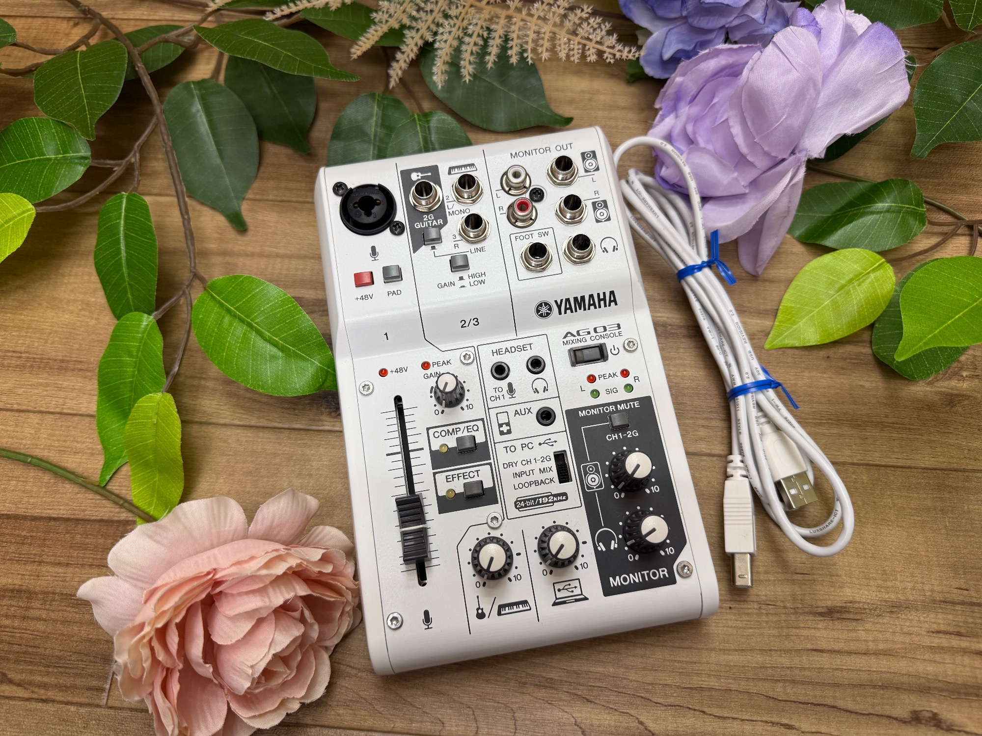 YAMAHA (ヤマハ) のライブストリーミングミキサー AG03をご紹介します