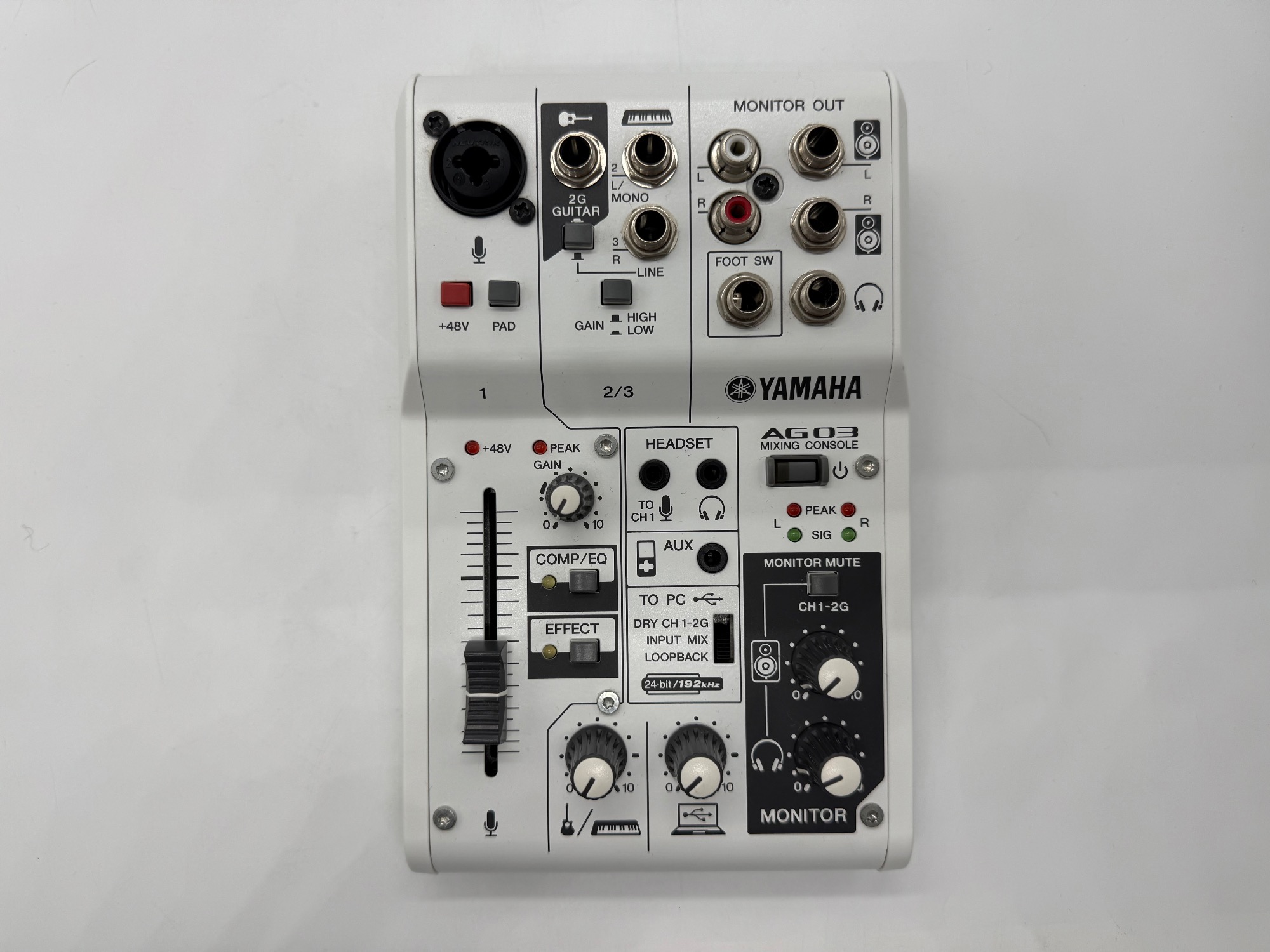 YAMAHA (ヤマハ) のライブストリーミングミキサー AG03をご紹介します