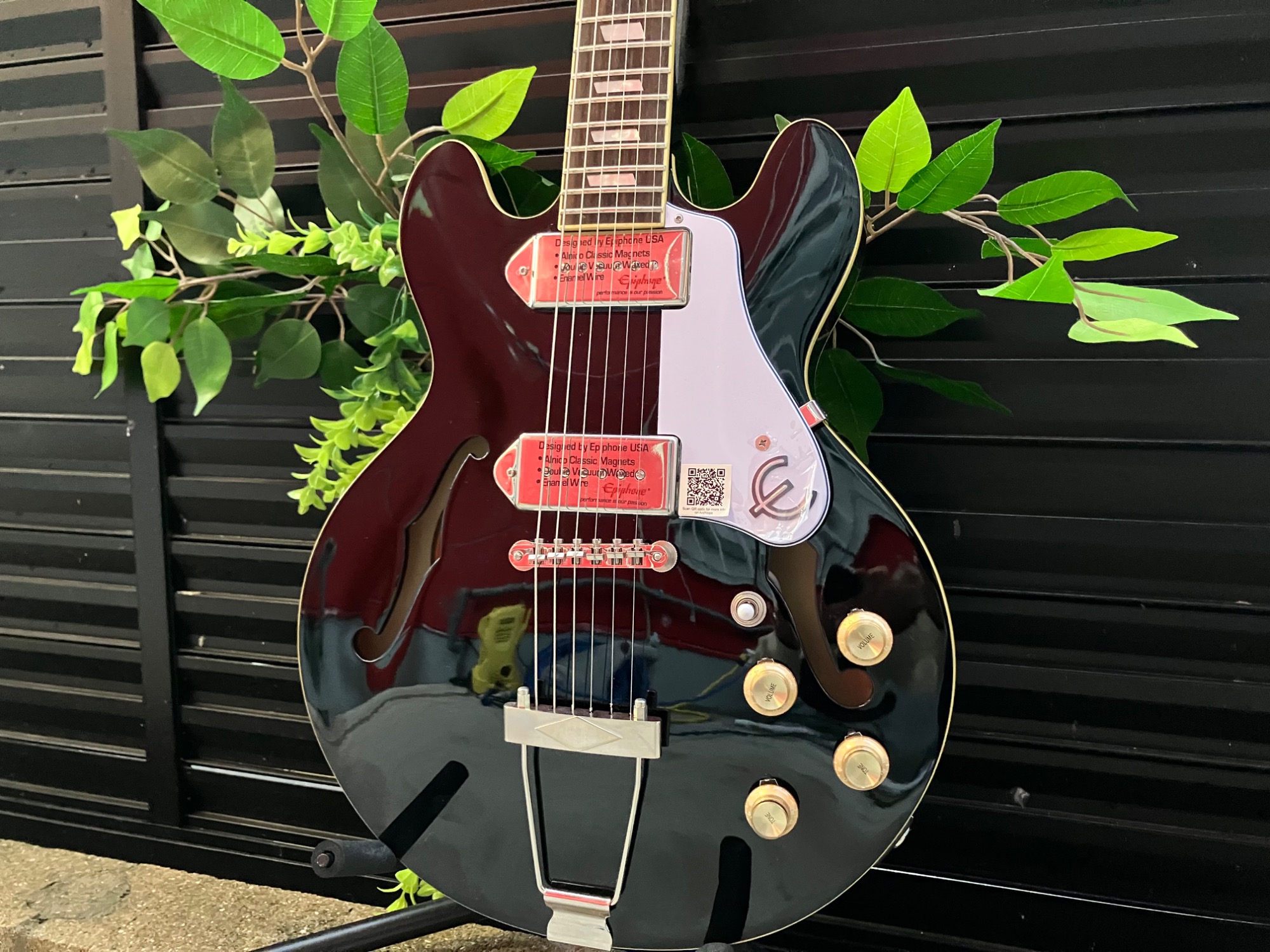 EPIPHONE(エピフォン）のエレキギターCasino Coupe EBをご紹介します