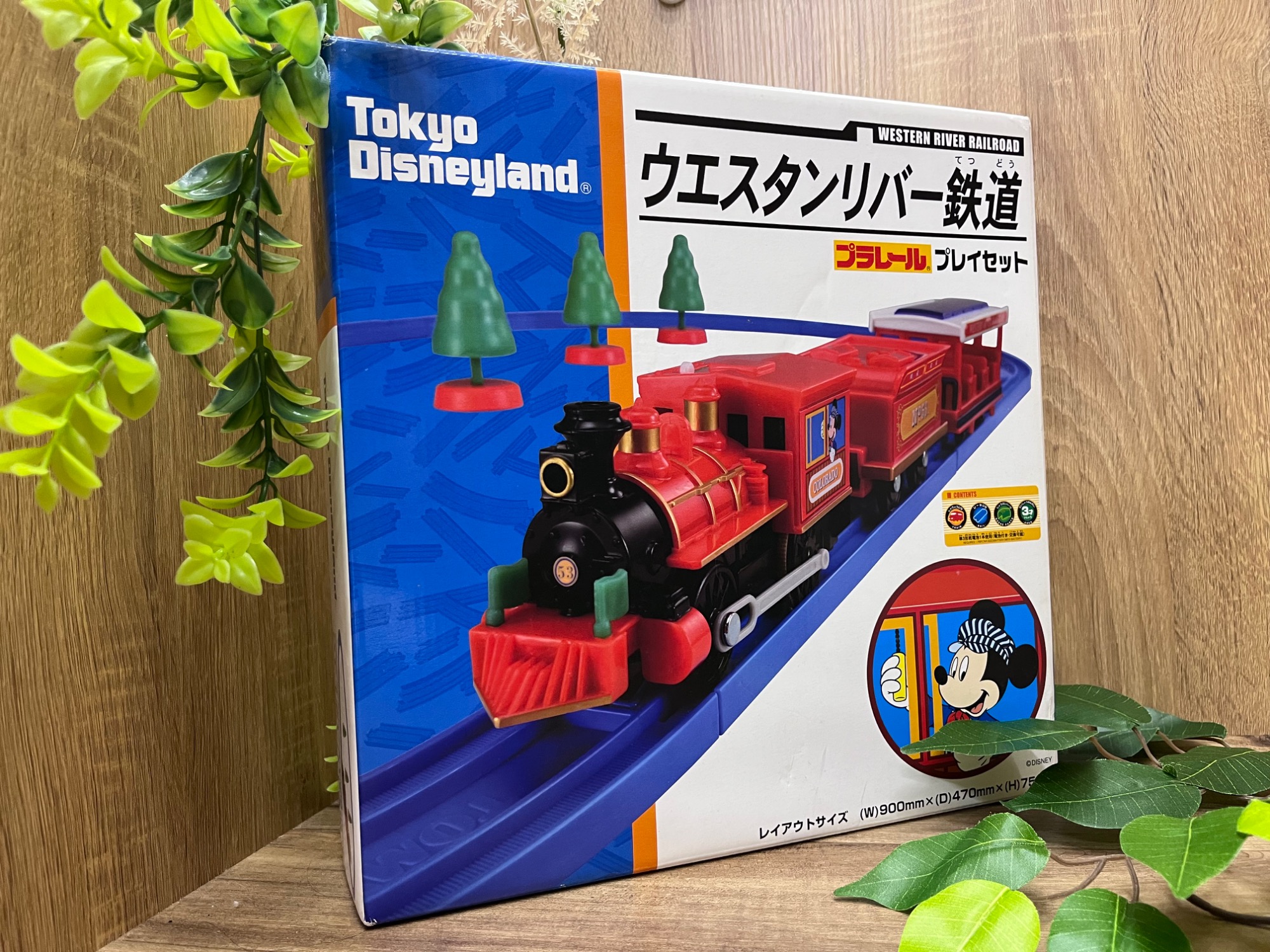 プラレール TOMYのウエスタンリバー鉄道 プラレール プレイセットをご